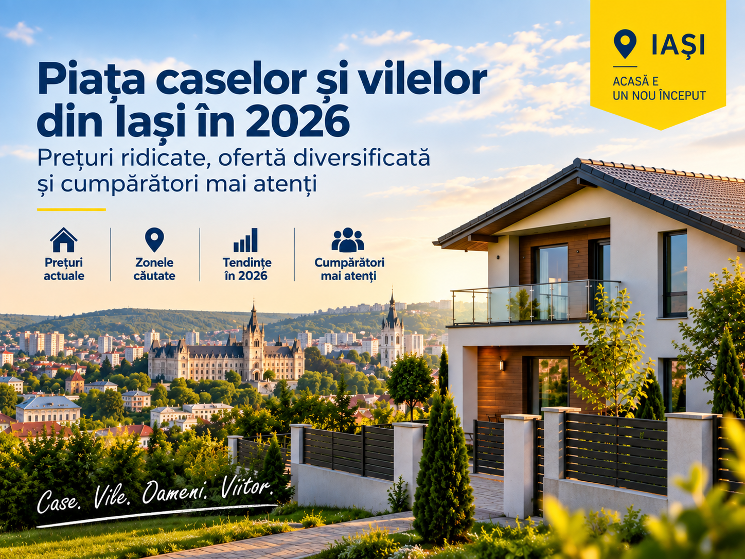 Piata de case si vile de vanzare din Iasi in 2026 &ndash; preturi si tendinte